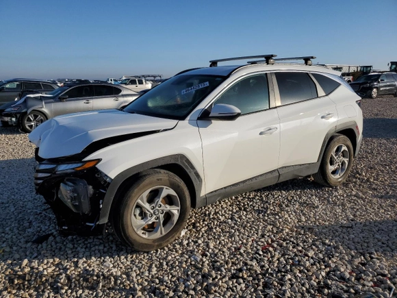 2023 Hyundai Tucson SEL with VIN 5NMJB3AEXPH178311, listed as a Copart auction lot 46442815 with 46,139 mi miles and Salvage Title. Bid and sale history available at carsss.com. Image 1.