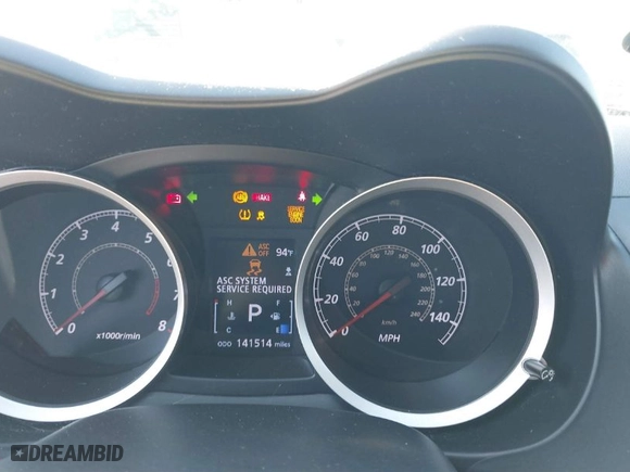 2010 Mitsubishi Lancer GTS with VIN JA32X8HW4AU004864, listed as a IAAI auction lot 41506558 with 141,514 mi miles. Bid and sale history available at carsss.com. Image 7.