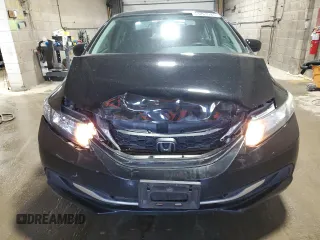 2015 Honda Civic LX with VIN 19XFB2F56FE066247, listed as a Copart auction lot 53263985 with 90,771 mi miles and Salvage Title. Bid and sale history available at carsss.com. Image 5.