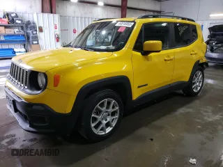 2018 Jeep Renegade Altitude z VIN ZACCJABB9JPH13909, wystawiony jako Copart lot #44516955 z przebiegiem 152 773 mil mil oraz Szkoda całkowita • Salvage title. Historia ofert i sprzedaży dostępna na DreamBid. Obrazek 1.