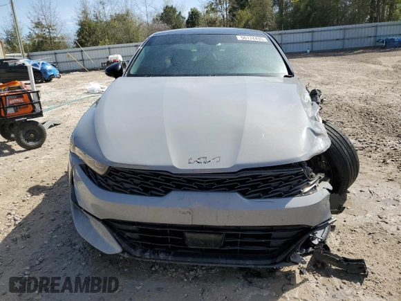 2022 Kia K5 GT-Line z VIN 5XXG64J22NG118478, wystawiony jako Copart lot #50174435 z przebiegiem 87 658 mil mil oraz Szkody całkowita. Historia ofert i sprzedaży dostępna na DreamBid. Obrazek 5.