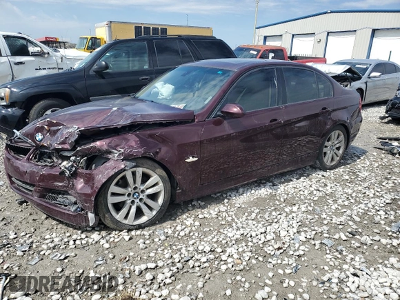 2007 BMW 3 Series 328i with VIN WBAVA37527NL15737, listed as a Copart auction lot 52809515 with Not provided miles and Salvage title. Bid and sale history available at DreamBid. Image 1.