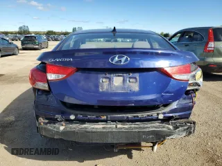 2013 Hyundai Elantra Limited z VIN 5NPDH4AE0DH192959, wystawiony jako Copart lot #75584194 z przebiegiem 192 233 mil mil oraz Szkoda całkowita • Salvage title. Historia ofert i sprzedaży dostępna na DreamBid. Obrazek 6.