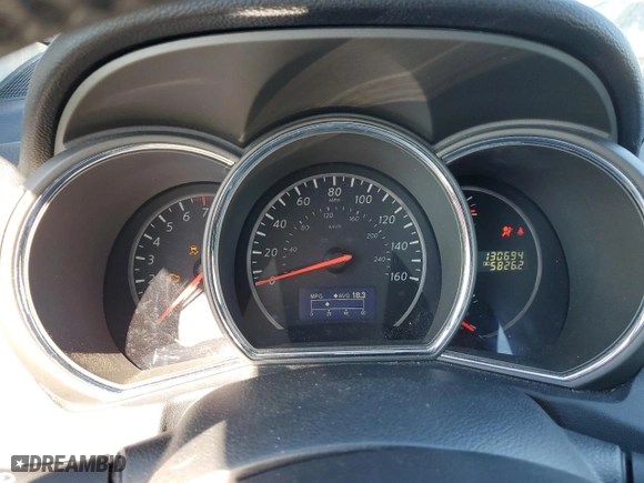 2014 Nissan Murano LE with VIN JN8AZ1MU4EW418809, listed as a Copart auction lot 49585985 with 130,694 mi miles and Salvage Title. Bid and sale history available at carsss.com. Image 9.
