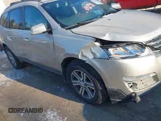 2015 Chevrolet Traverse LT with VIN 1GNKVHKDXFJ389653, listed as a IAAI auction lot 41349149 with 141,516 mi miles and . Bid and sale history available at DreamBid. Image 6.