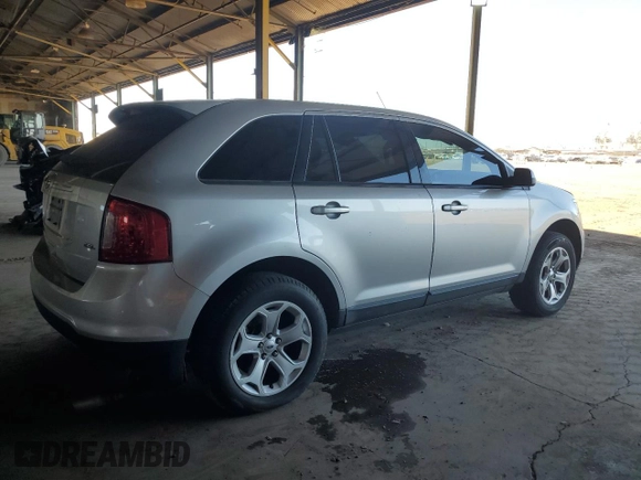 2014 Ford Edge SEL with VIN 2FMDK3JCXEBB39656, listed as a Copart auction lot 76375704 with 138,350 mi miles and Salvage Title. Bid and sale history available at carsss.com. Image 3.