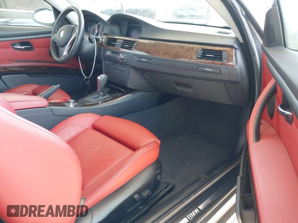 2009 BMW 3 Series 328i with VIN WBAWV13539P122930, listed as a IAAI auction lot 41970289 with 54,151 mi miles and . Bid and sale history available at DreamBid. Image 5.