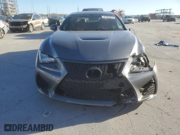 2015 Lexus RC F F z VIN JTHHP5BC9F5000446, wystawiony jako Copart lot #47024075 z przebiegiem 82 601 mil mil oraz Szkoda całkowita • Salvage title. Historia ofert i sprzedaży dostępna na DreamBid. Obrazek 5.