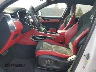 2023 Jaguar F-Pace SVR with VIN SADCZ2EE4PA708358, listed as a Copart auction lot 72276874 with 17,889 mi miles and Salvage Title. Bid and sale history available at DreamBid. Image 7.