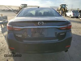 2020 Mazda 6 Signature with VIN JM1GL1XY2L1525230, listed as a Copart auction lot 81858744 with 123,908 mi miles and Salvage Title. Bid and sale history available at DreamBid. Image 6.