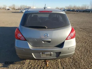 2008 Nissan Versa 1.8 S with VIN 3N1BC13E38L427543, listed as a Copart auction lot 81138654 with 197,539 mi miles and Salvage Title. Bid and sale history available at carsss.com. Image 6.