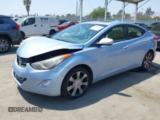 2012 Hyundai Elantra Limited with VIN KMHDH4AE5CU464938, listed as a IAAI auction lot 42572413 with 181,076 mi miles and . Bid and sale history available at DreamBid. Image 17.