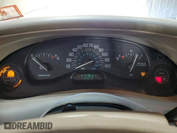 2004 Buick Century Custom with VIN 2G4WS55J241225870, listed as a Copart auction lot 70166074 with 116,672 mi miles and Salvage Title. Bid and sale history available at carsss.com. Image 9.