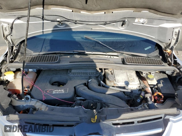2016 Ford C-Max Energi SEL with VIN 1FADP5CU9GL117454, listed as a Copart auction lot 46304824 with 92,158 mi miles and Non Repairable. Bid and sale history available at carsss.com. Image 12.