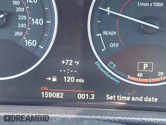 2013 BMW 3 Series 328i with VIN WBA3A5C56DF357861, listed as a IAAI auction lot 41963968 with 159,082 mi miles. Bid and sale history available at carsss.com. Image 15.