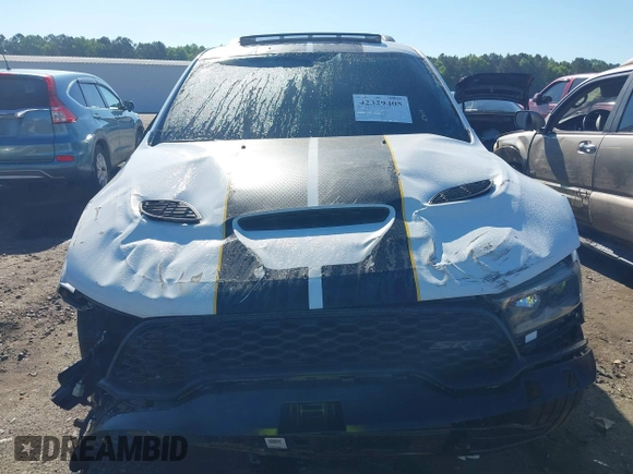 2024 Dodge Durango SRT 392 AlcHEMI with VIN 1C4SDJGJ6RC257175, listed as a IAAI auction lot 42329405 with 2,627 mi miles and . Bid and sale history available at DreamBid. Image 13.