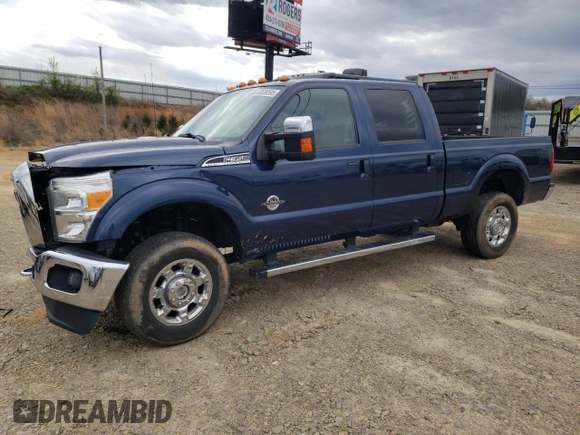 2016 Ford F-350 Platinum with VIN 1FT8W3BT1GEA56262, listed as a Copart auction lot 50536595 with 137,257 mi miles and Salvage Title. Bid and sale history available at DreamBid. Image 1.