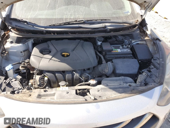 2013 Hyundai Elantra GT w/Blue Int with VIN KMHD35LE8DU048353, listed as a Copart auction lot 73672804 with 79,479 mi miles and Salvage Title. Bid and sale history available at carsss.com. Image 12.