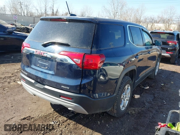 2017 GMC Acadia SLE with VIN 1GKKNRLA7HZ256926, listed as a IAAI auction lot 41758877 with 137,607 mi miles. Bid and sale history available at carsss.com. Image 4.