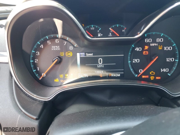 2015 Chevrolet Impala LTZ with VIN 2G1165S39F9161347, listed as a Copart auction lot 52324185 with 139,024 mi miles and Salvage Title. Bid and sale history available at carsss.com. Image 9.