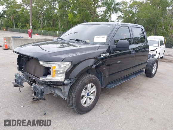 2019 Ford F-150 XL with VIN 1FTFW1E56KFB72035, listed as a IAAI auction lot 41974489 with 116,136 mi miles. Bid and sale history available at carsss.com. Image 18.