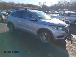 2022 Honda HR-V EX with VIN 3CZRU6H55NM714901, listed as a IAAI auction lot 41225964 with 63,103 mi miles and . Bid and sale history available at carsss.com. Image 1.