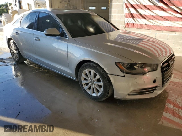 2012 Audi A6 2.0T Premium with VIN WAUCFAFC4CN173107, listed as a Copart auction lot 75992574 with 100,087 mi miles and Clean Title. Bid and sale history available at carsss.com. Image 4.