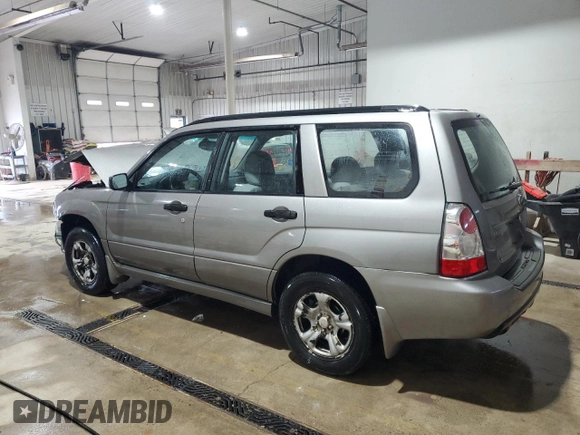 2006 Subaru Forester X with VIN JF1SG63656H724371, listed as a Copart auction lot 58783475 with 194,856 mi miles and Salvage title. Bid and sale history available at DreamBid. Image 2.