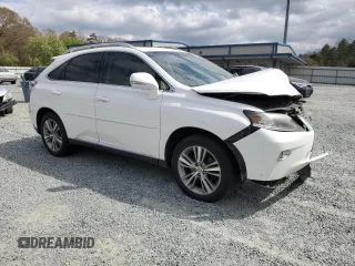 2015 Lexus RX 350 with VIN 2T2ZK1BA6FC190944, listed as a Copart auction lot 50055605 with 265,000 mi miles and Salvage Title. Bid and sale history available at carsss.com. Image 4.