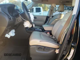 2021 Nissan Armada SV with VIN JN8AY2AC7M9147231, listed as a Copart auction lot 84339974 with 62,110 mi miles and Salvage Title. Bid and sale history available at carsss.com. Image 7.