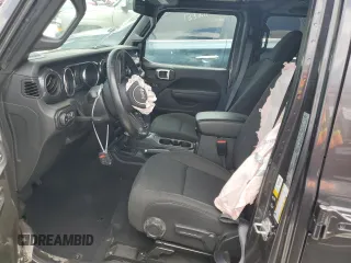 2022 Jeep Wrangler Unlimited Sport S z VIN 1C4HJXDG9NW149351, wystawiony jako Copart lot #54513615 z przebiegiem 9 873 mil mil oraz Szkoda całkowita • Salvage title. Historia ofert i sprzedaży dostępna na DreamBid. Obrazek 7.