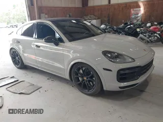 2021 Porsche Cayenne Turbo with VIN WP1BF2AY2MDA51228, listed as a IAAI auction lot 42757492 with 33,660 mi miles and . Bid and sale history available at DreamBid. Image 1.