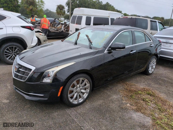 2017 Cadillac ATS Sedan Luxury RWD with VIN 1G6AB5RX9H0164941, listed as a Copart auction lot 74441134 with 0 mi miles and Non Repairable. Bid and sale history available at carsss.com. Image 1.