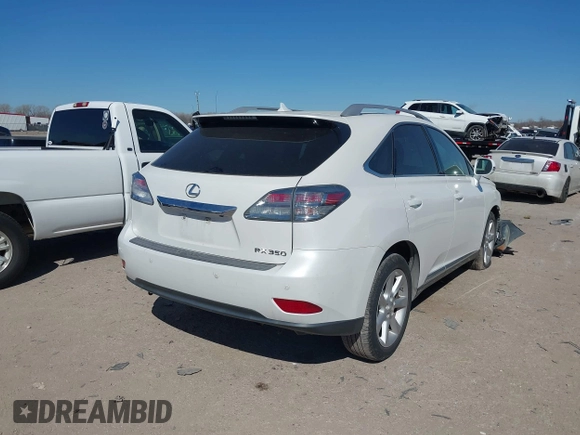 2012 Lexus RX with VIN 2T2ZK1BA9CC071474, listed as a IAAI auction lot 41677965 with 147,163 mi miles and . Bid and sale history available at carsss.com. Image 4.