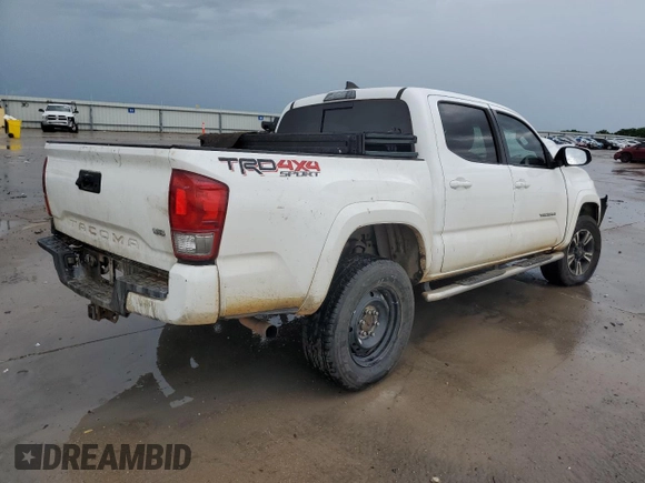 2017 Toyota Tacoma SR5 with VIN 5TFCZ5AN6HX113108, listed as a Copart auction lot 54338865 with Not provided miles and Salvage title. Bid and sale history available at DreamBid. Image 3.