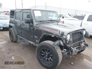 2018 Jeep Wrangler Unlimited Rubicon Recon with VIN 1C4BJWFG4JL827920, listed as a IAAI auction lot 41368319 with 110,835 mi miles and . Bid and sale history available at DreamBid. Image 1.