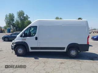 2019 Ram ProMaster Cargo with VIN 3C6TRVBG9KE515865, listed as a IAAI auction lot 42130584 with 123,341 mi miles. Bid and sale history available at carsss.com. Image 14.