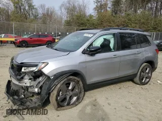 2020 Honda Passport Touring with VIN 5FNYF8H96LB004076, listed as a Copart auction lot 81239214 with 55,787 mi miles and Salvage Title. Bid and sale history available at carsss.com. Image 1.