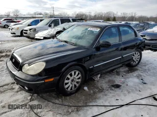 2003 Hyundai Sonata GLS with VIN KMHWF35H23A769490, listed as a Copart auction lot 87935395 with 230,086 mi miles and Non Repairable. Bid and sale history available at carsss.com. Image 1.
