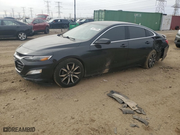 2020 Chevrolet Malibu RS with VIN 1G1ZG5ST0LF086055, listed as a Copart auction lot 44270965 with 85,896 mi miles and Salvage Title. Bid and sale history available at carsss.com. Image 1.
