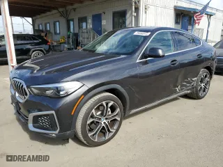 2021 BMW X6 sDrive40i with VIN 5UXCY4C03M9F94983, listed as a Copart auction lot 78900314 with 26,815 mi miles and Clean Title. Bid and sale history available at carsss.com. Image 1.