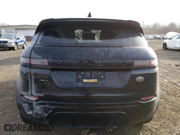 2020 Land Rover Range Rover Evoque S with VIN SALZJ2FX7LH059081, listed as a Copart auction lot 88505175 with 83,679 mi miles and Salvage Title. Bid and sale history available at DreamBid. Image 6.