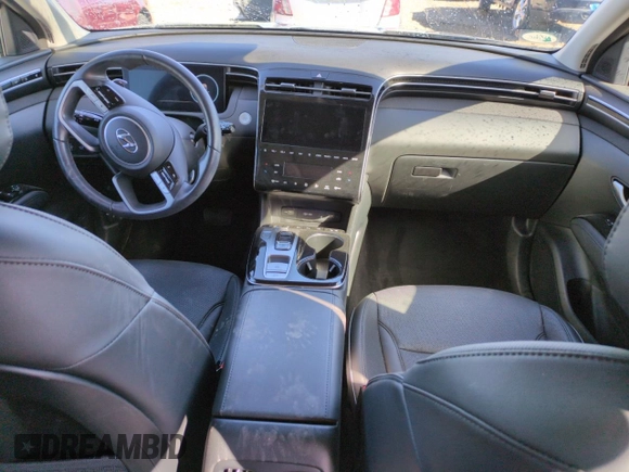 2023 Hyundai Tucson Limited with VIN 5NMJECAE0PH266341, listed as a Copart auction lot 47042475 with 15,248 mi miles and Salvage Title. Bid and sale history available at DreamBid. Image 8.
