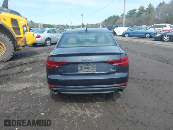 2018 Audi A4 Premium with VIN WAUDNAF4XJA060752, listed as a IAAI auction lot 41729912 with 132,165 mi miles. Bid and sale history available at carsss.com. Image 16.