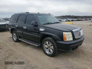 2003 Cadillac Escalade z VIN 1GYEK63N73R277166, wystawiony jako Copart lot #51797955 z przebiegiem 374 735 mil mil oraz Czysty tytuł • Clean title. Historia ofert i sprzedaży dostępna na DreamBid. Obrazek 4.