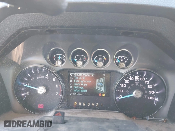 2012 Ford F-250 XL with VIN 1FT7X2B65CEB14851, listed as a IAAI auction lot 41464290 with 214,284 mi miles and . Bid and sale history available at DreamBid. Image 7.