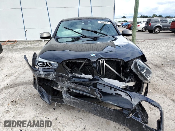 2020 BMW X4 M40i z VIN 5UX2V5C09L9B67302, wystawiony jako Copart lot #70640334 z przebiegiem Nie podano mil oraz Szkoda całkowita • Salvage title. Historia ofert i sprzedaży dostępna na DreamBid. Obrazek 5.