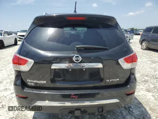 2014 Nissan Pathfinder Platinum with VIN 5N1AR2MN2EC648680, listed as a Copart auction lot 56956765 with 119,259 mi miles and Salvage title. Bid and sale history available at DreamBid. Image 6.