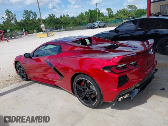 2023 Chevrolet Corvette 2LT with VIN 1G1YB3D42P5104457, listed as a IAAI auction lot 39539767 with 23,669 mi miles. Bid and sale history available at carsss.com. Image 14.