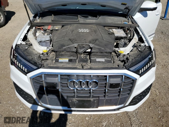2023 Audi Q7 Premium with VIN WA1AXBF77PD016497, listed as a Copart auction lot 61918424 with 35,510 mi miles and Salvage title. Bid and sale history available at DreamBid. Image 12.